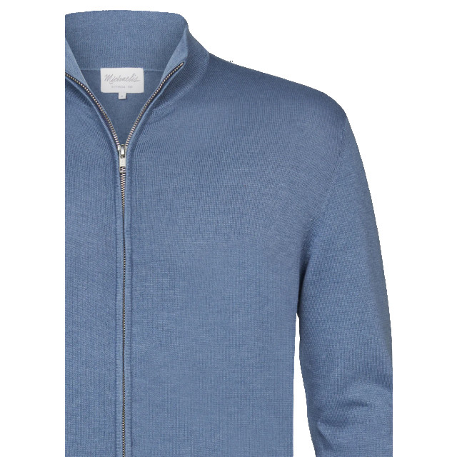 Michaelis Donker blauw vest met zipper PMVJ10005C large