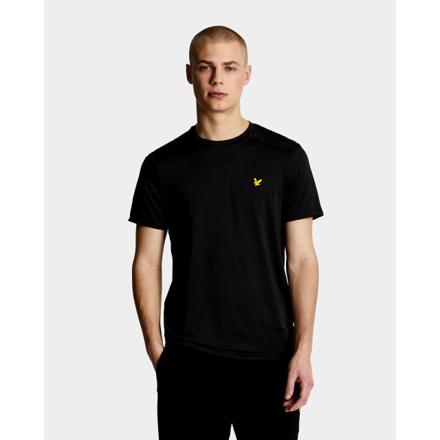 Lyle and Scott shoulder branded tee - 065952_990-XL large