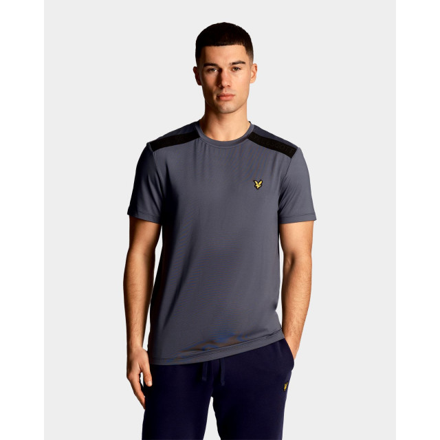 Lyle and Scott shoulder branded tee - 065951_270-XL large