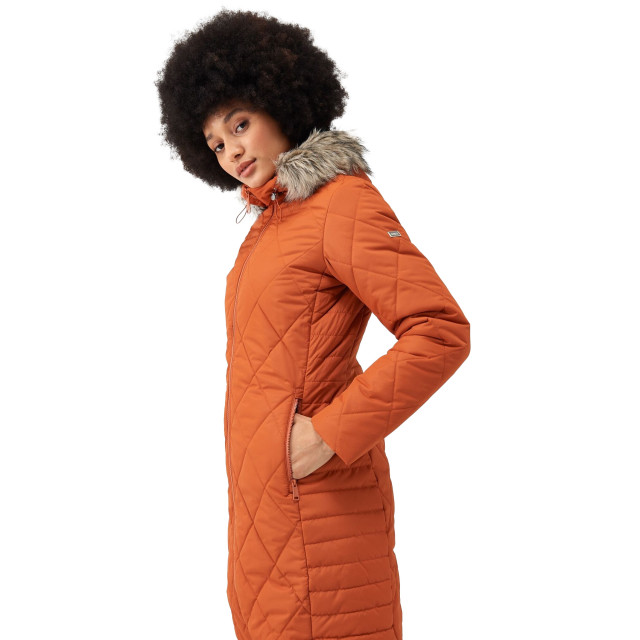 Regatta Dames fritha ii geïsoleerde parka UTRG8112_burntcopper large