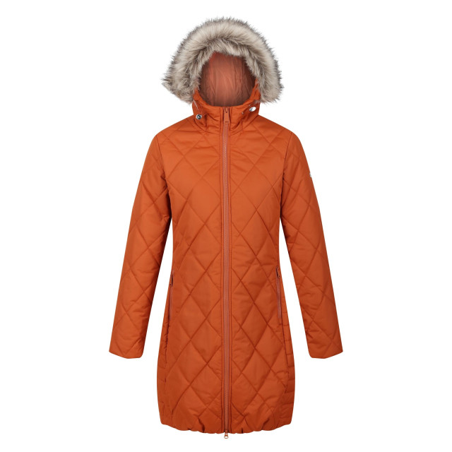 Regatta Dames fritha ii geïsoleerde parka UTRG8112_burntcopper large