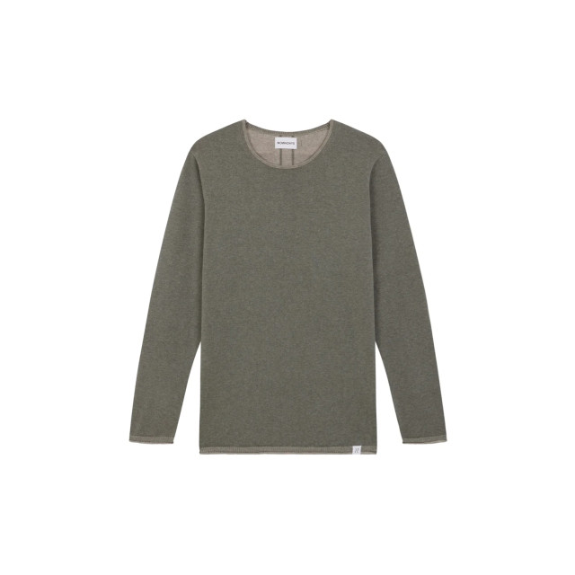 Nowadays Nowdays sweater plated knit nai0208d2 764 vineyard green NAI0208D2 764 large