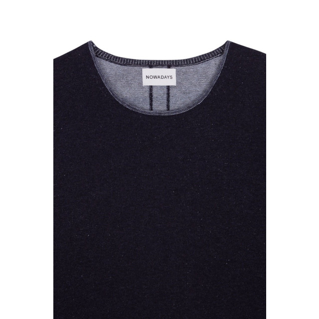 Nowadays Nowdays sweater plated knit nai0208d2 670 sky captain NAI0208D2 670 large