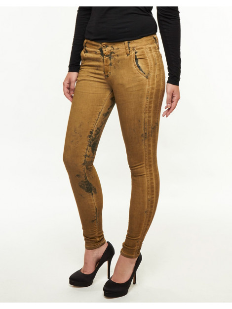 Please Jeans handcrafted vintage chique gold P59GDR5VW-Gold large