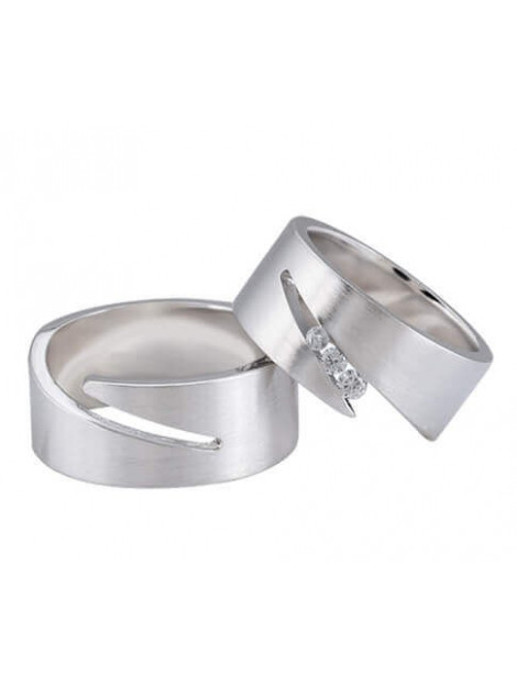 Christian Diamanten trouwringen 0.11 ct. 38C92-3887L large