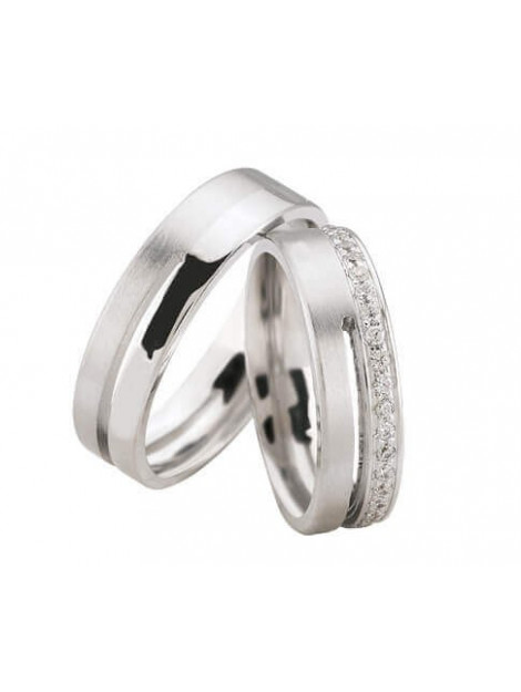 Christian 14 karaat diamanten trouwringen 90237Y3-4020L large
