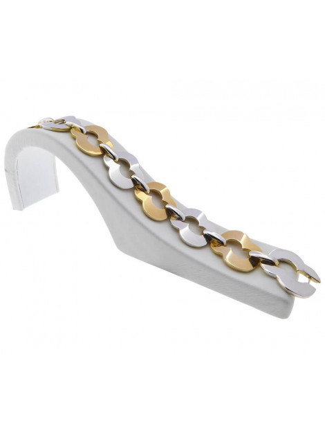 Christian Bicolor gouden fantasie armband 289R23-3637JC large