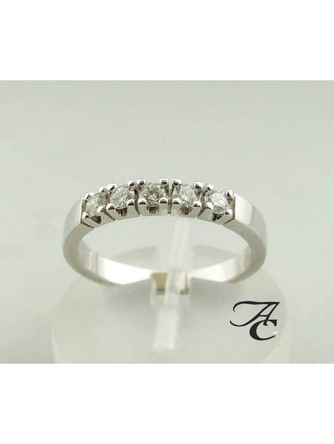 Atelier Christian Gouden alliance ring met diamant 75U8973-0507AC large