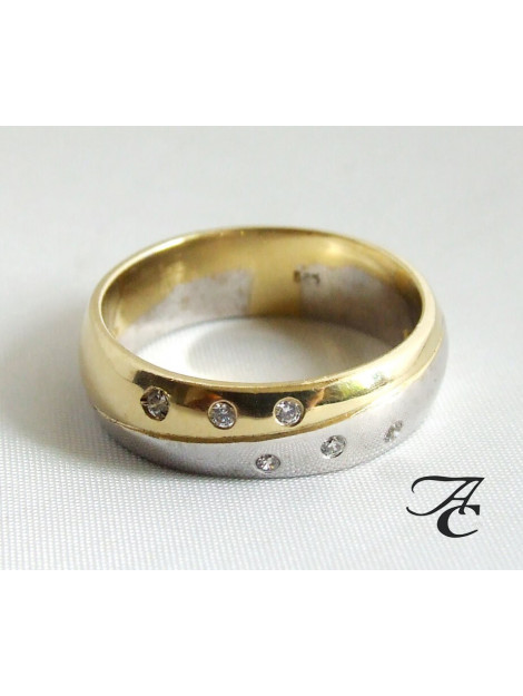 Atelier Christian Bicolor ring met briljanten 892O2-5969AC large