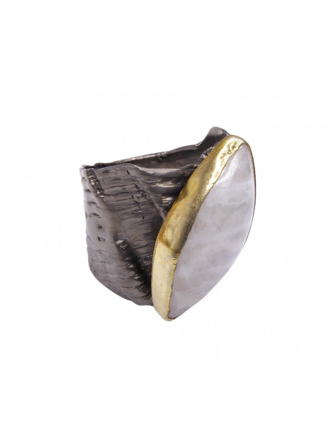 RADO Zilveren ring met labriet 879G9-0832JC large