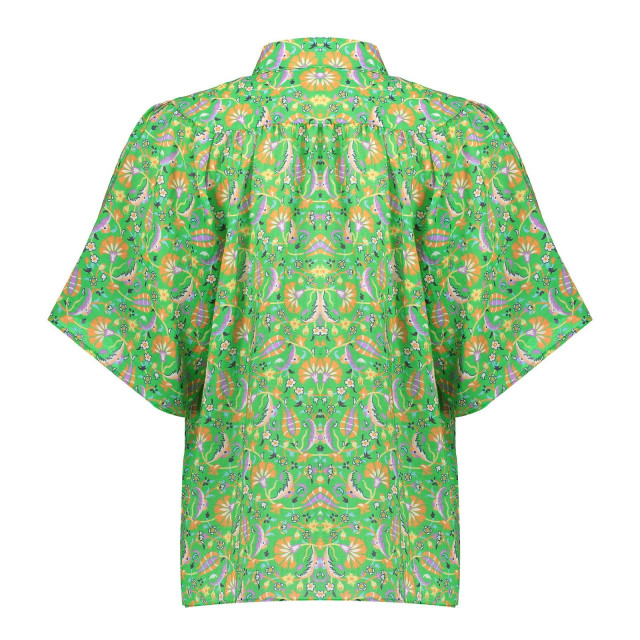 Geisha 43214-20 530 blouse green/melon 43214-20 530 large