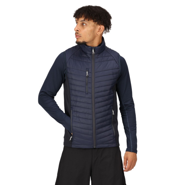 Regatta Heren navigate gewatteerd hybride gilet UTRG9422_navysealgrey large