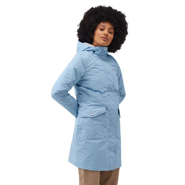 Regatta Dames romine waterdichte parka UTRG8077_softdenimlightvanilla large