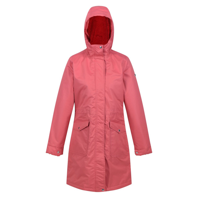 Regatta Dames romine waterdichte parka UTRG8077_mineralred large
