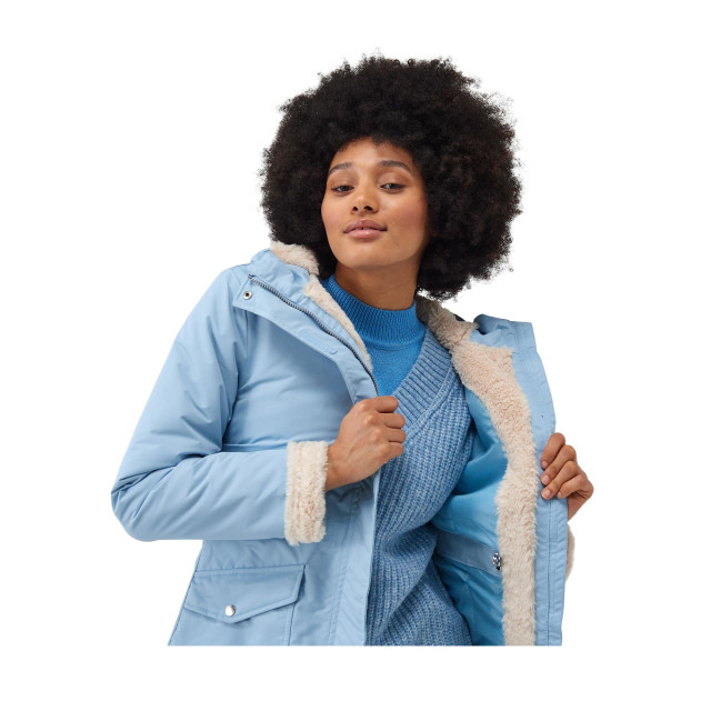 Regatta Dames romine waterdichte parka UTRG8077_softdenimlightvanilla large
