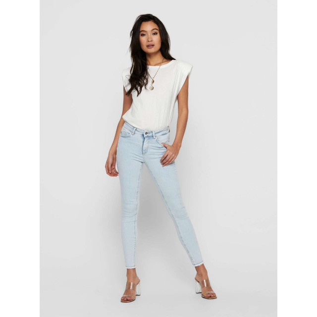 Only Blush mid skinny light blue denim 15223448-177934 large