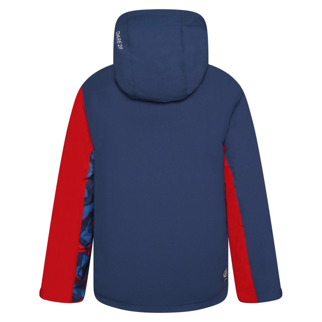 Dare2b Kinder/kinder glee ii geometrische ski jas UTRG7948_moonlightdenimdangerred large Dare2b Kinder/kinder glee ii geometrische ski jas UTRG7948_moonlightdenimdangerred large