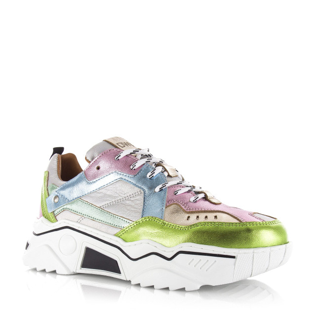 DWRS Label Pluto holographic | lt. pink / holograph lage sneakers dames 5217-62 5312 large