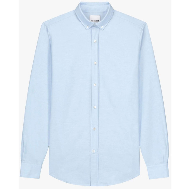 Van Harper Organic cotton oxford shirt light blue SH101-Light Blue large