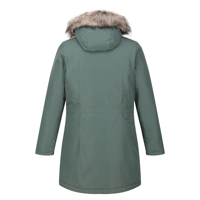 Regatta Dames voltera verwarmd waterdicht jasje UTRG6143_darkforestgreen large
