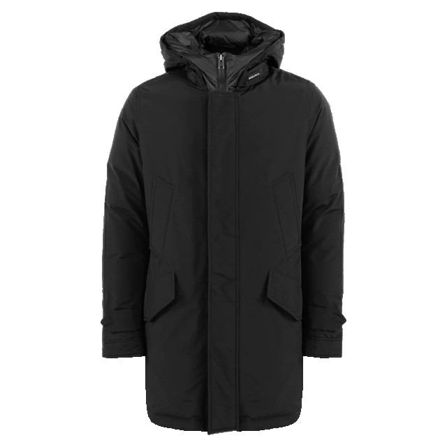 Woolrich Heren polar hoge kraag parka CFWOOU0487MRUT0001-BLK large