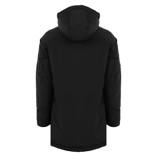 Woolrich Heren polar hoge kraag parka CFWOOU0487MRUT0001-BLK large