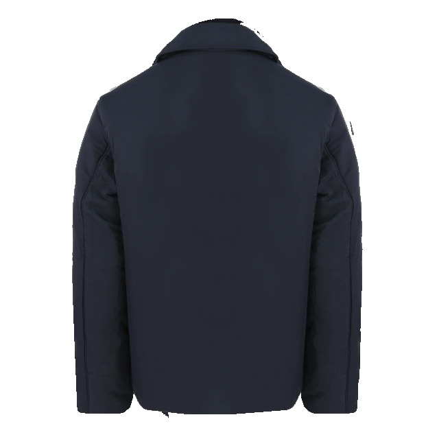 Olaf Hussein Heren padded coach jacket M140508-Navy large