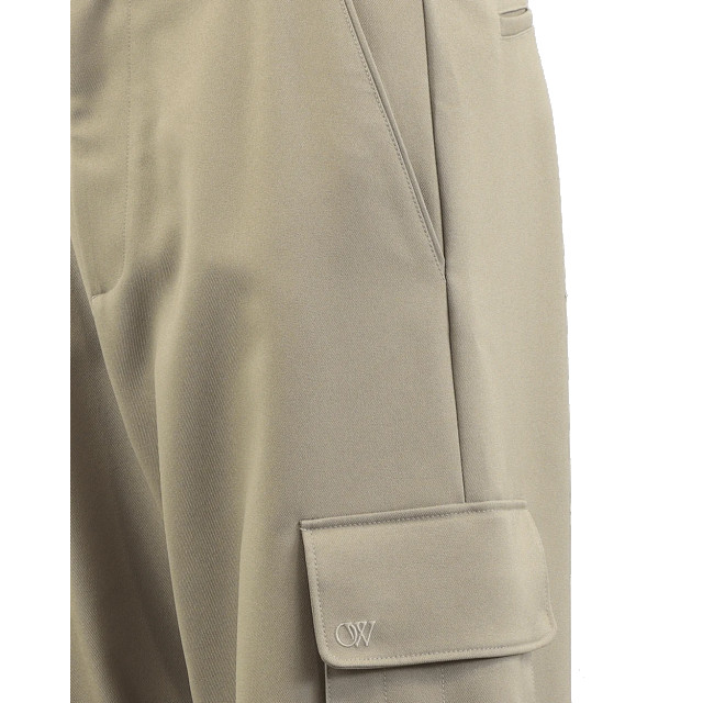 Off White Heren drill cargo pant OMCF037F23FAB004-6161 large