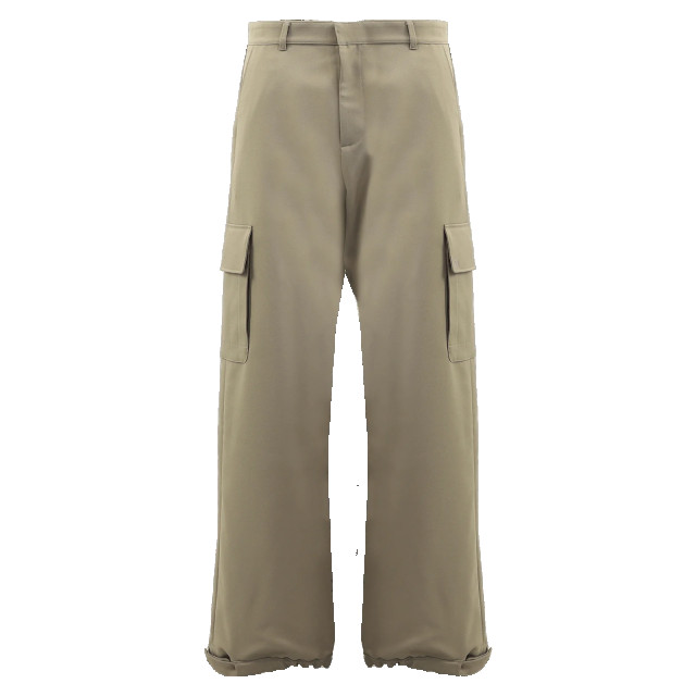 Off White Heren drill cargo pant OMCF037F23FAB004-6161 large