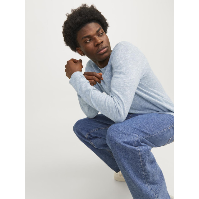 Jack & Jones Jjelinen knit crew neck 12248788 large Jack & Jones Jjelinen knit crew neck 12248788 large