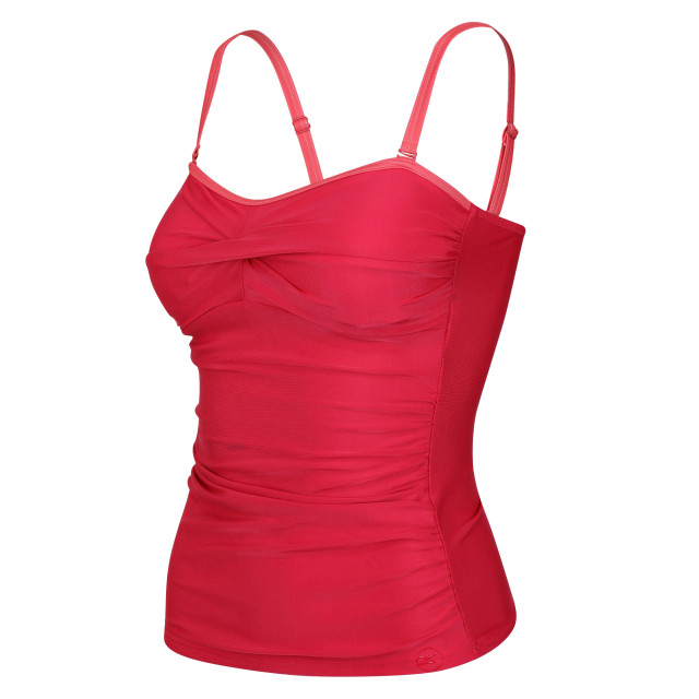 Regatta Vrouwen/dames aceana tankini ii top UTRG3576_brightblushpeachbloom large