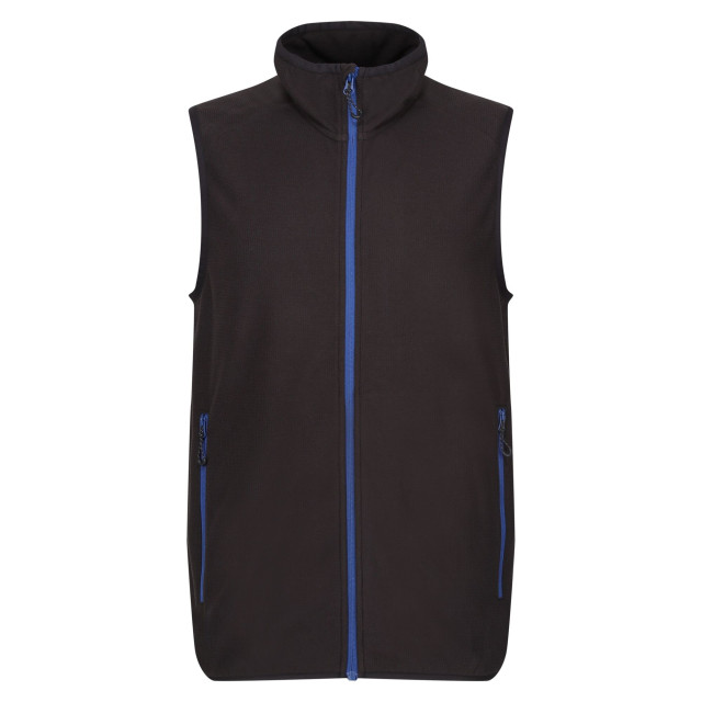Regatta Heren navigate fleece gilet UTRG9725_blacknewroyal large