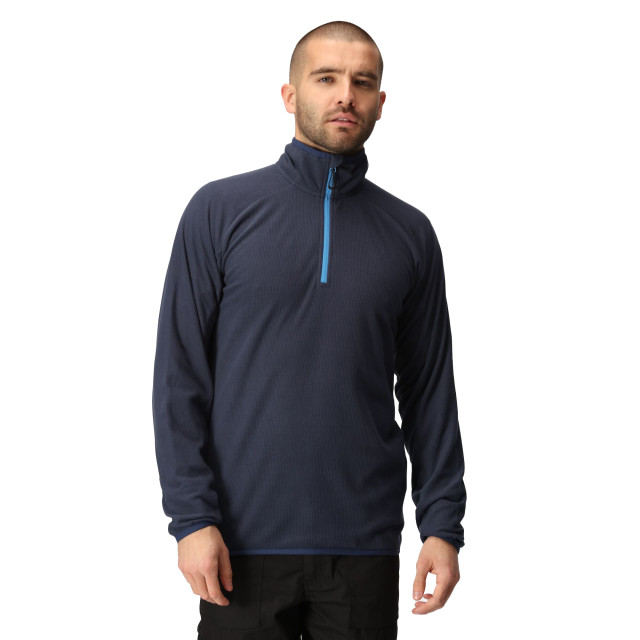 Regatta Heren navigate half zip fleecejack UTRG9760_navyfrenchblue large