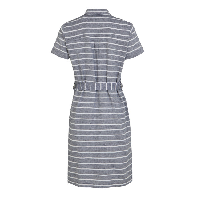 Regatta Dames rema gestreept overhemd jurk UTRG9824_navywhite large