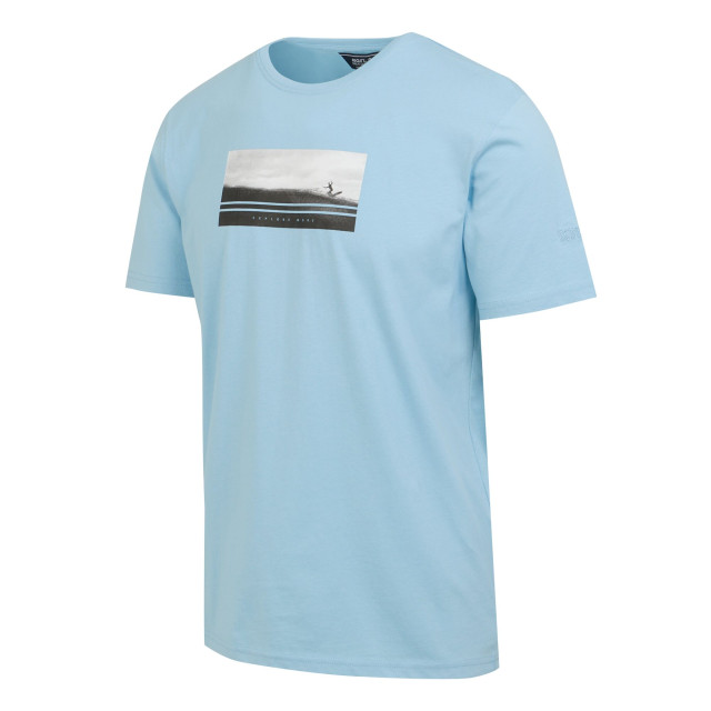 Regatta Heren cline viii surfer t-shirt UTRG9861_powderblue large