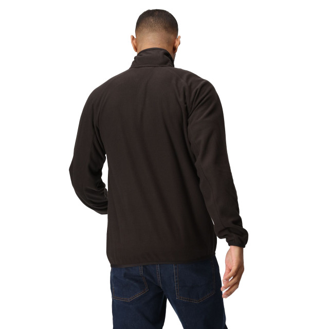 Regatta Heren navigate half zip fleecejack UTRG9760_blacknewroyal large