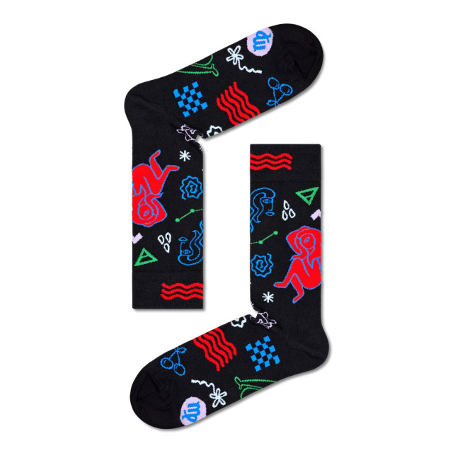 Happy Socks virgo sterrenbeeld maagd blauw Happy Socks - Virgo - Sterrenbeeld - Maagd - Blauw large
