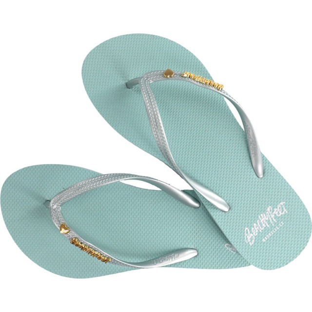 Beachyfeet Teenslipper dames spear Beachyfeet Teenslipper Dames - Spearmint large