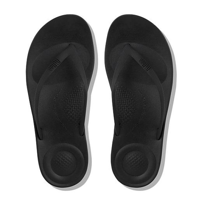 FitFlop Slippers dames iqushion ergonomic FitFlop TM Slippers Dames Zwart Iqushion Ergonomic large