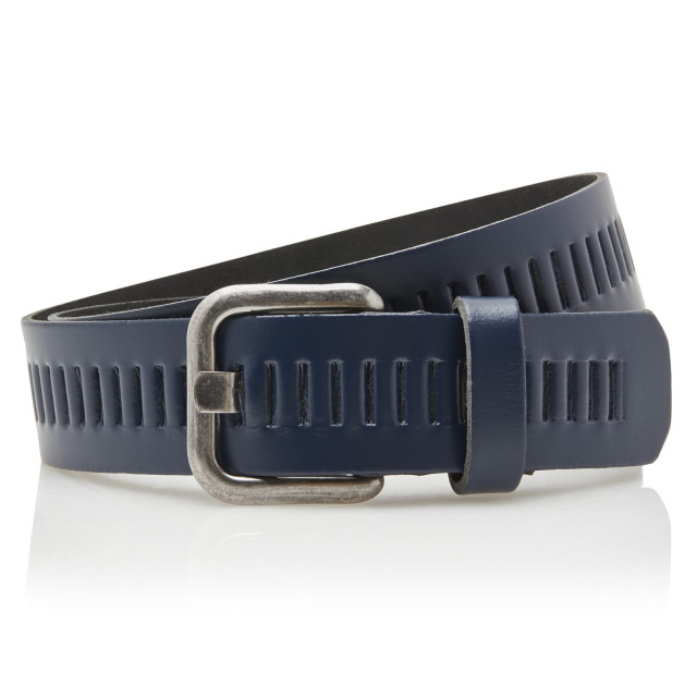 Timbelt 427 riem heren riem  leder blauw Timbelt 427 - Riem Heren - Riem Dames - Leder - Blauw large
