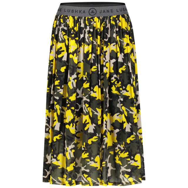 Jane Lushka Cmks2122020 skirt eden army/yellow Jane Lushka CMKS2122020 Skirt Eden Army/yellow large
