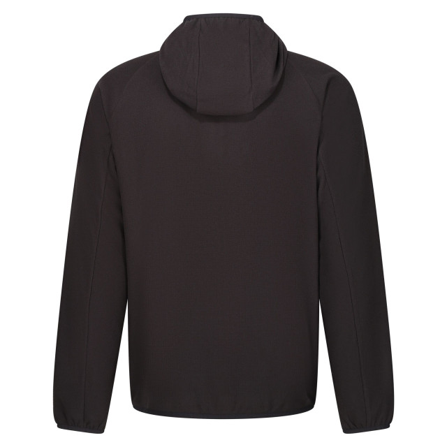 Regatta Heren navigate full zip fleecejack UTRG9711_blackclassicred large