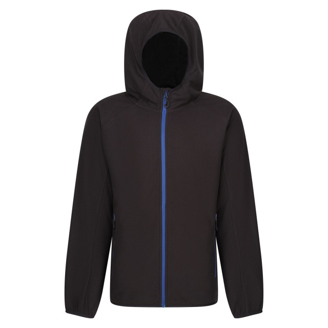 Regatta Heren navigate full zip fleecejack UTRG9711_blacknewroyal large
