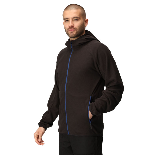 Regatta Heren navigate full zip fleecejack UTRG9711_blacknewroyal large