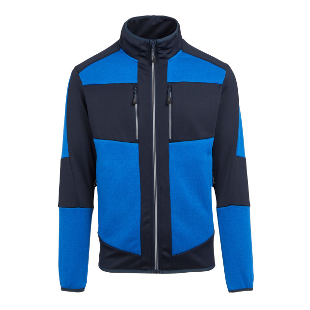 Regatta E-volve gebreide stretch midlayer voor volwassenen UTRG9997_strongbluenavy large