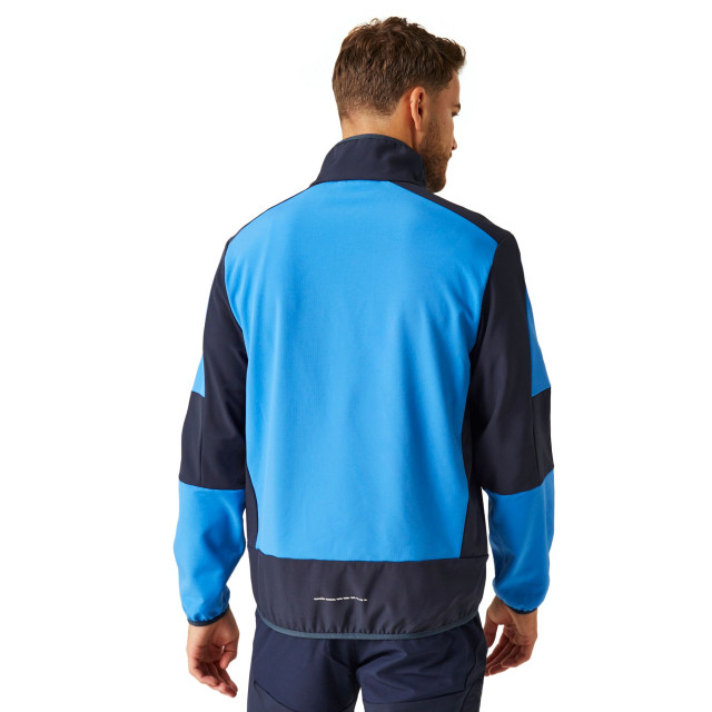 Regatta E-volve 2-laags soft shell-jack voor volwassenen UTRG9991_strongbluenavy large Regatta E-volve 2-laags soft shell-jack voor volwassenen UTRG9991_strongbluenavy large