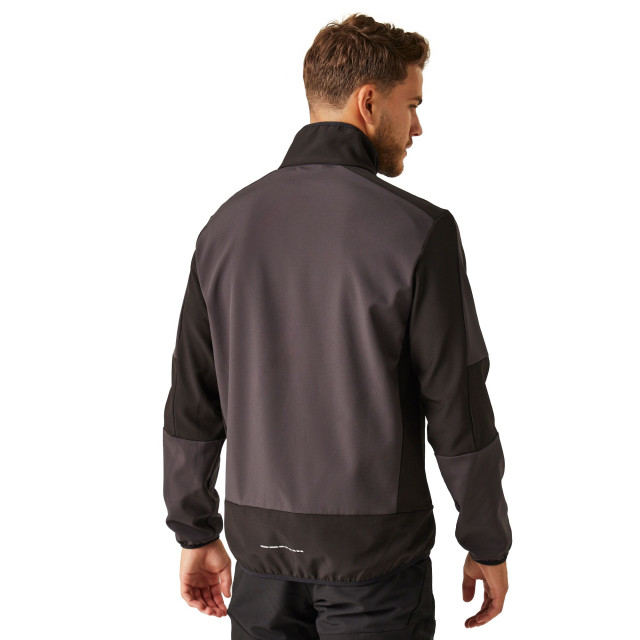Regatta E-volve 2-laags soft shell-jack voor volwassenen UTRG9991_ashblack large Regatta E-volve 2-laags soft shell-jack voor volwassenen UTRG9991_ashblack large
