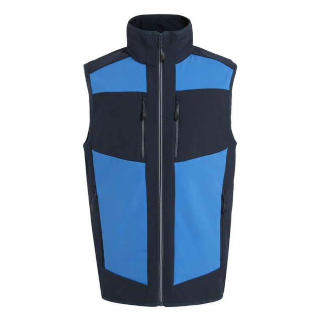 Regatta Heren e-volve colour block softshell bodywarmer UTRG9958_strongbluenavy large
