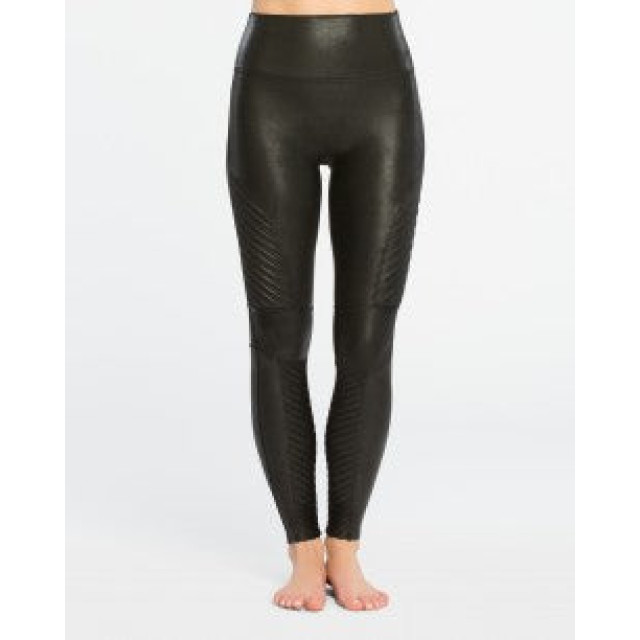 Spanx Faux eather moto eggings SPX 20136R large
