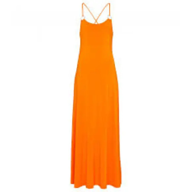 MaxMara Cremona orange jesey dress 36210418600 large